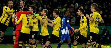 Borussia Dortmund s-a calificat in sferturile de finala ale Cupei Germaniei